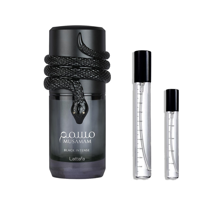 Lattafa Musammam Black Intense - Decants
